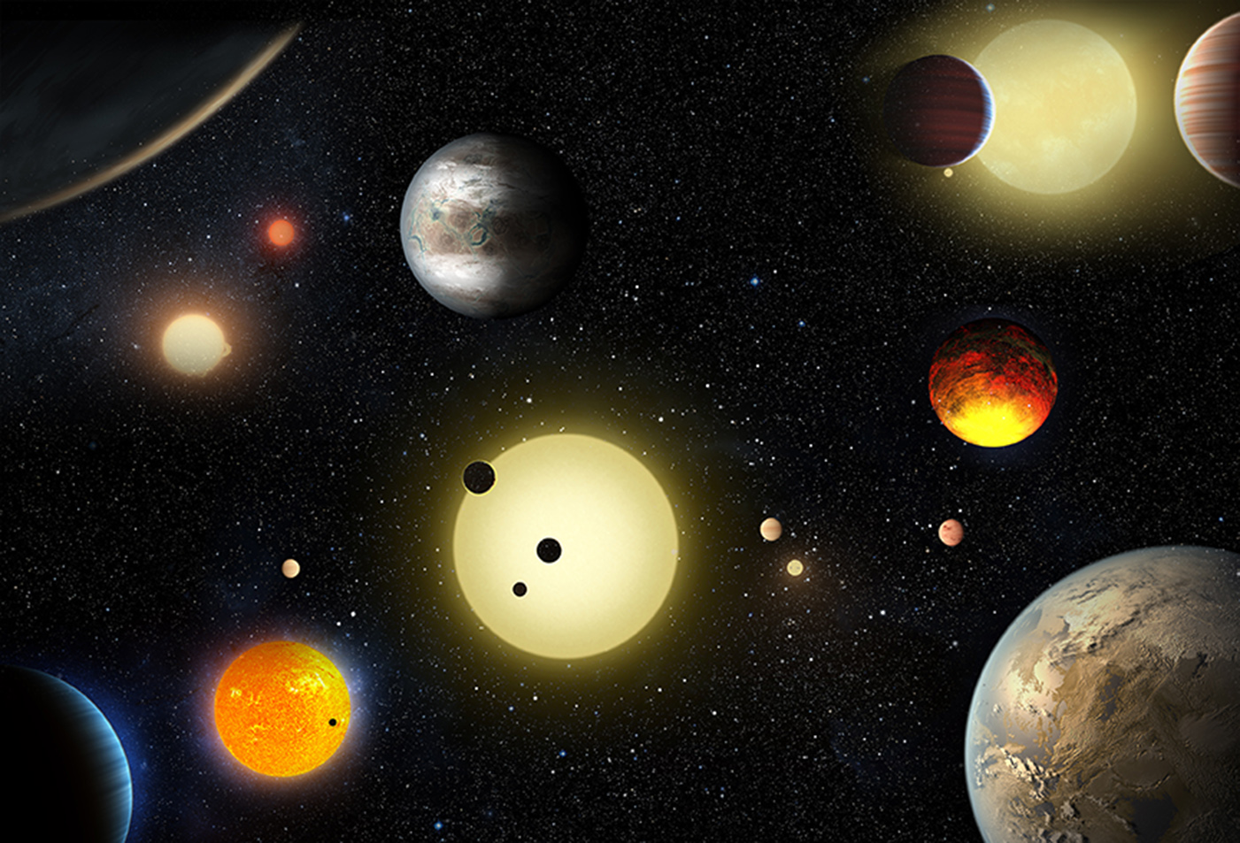 How Many Planets Can Fit Inside a Star's Habitable Zone?